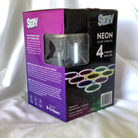 SERV Neon Glow Tumblers - Set of 4