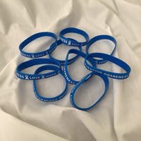 Child Abuse Prevention Awareness Wristbands Set Of 9