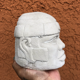 Large Olmec Head Sculpture