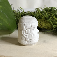 Mini Olmec Head Sculpture