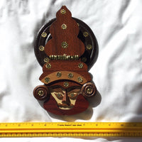 Kathakali Face Wooden Mask