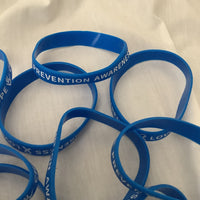 Child Abuse Prevention Awareness Wristbands Set Of 9