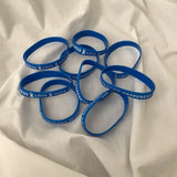 Child Abuse Prevention Awareness Wristbands Set Of 9