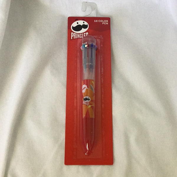 Red Pringles 10 Color Pen