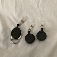 Clip On Badge Reel 3ct