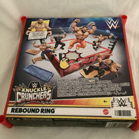 Mattel WWE Knuckle Crunchers Rebound Ring Playset