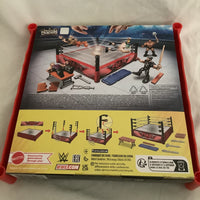 Mattel WWE Knuckle Crunchers Rebound Ring Playset