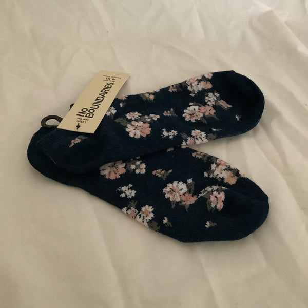 No Boundaries Low Cut Socks 1 Pair Shoe Size 4-10