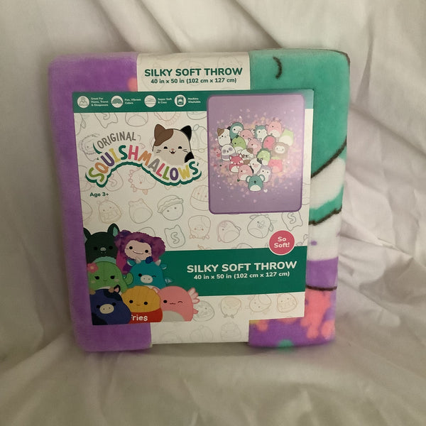 Squishmallows Silky Soft Throw
