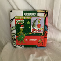 The Grinch Dr. Seuss Silky Soft Throw