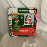 The Grinch Dr. Seuss Silky Soft Throw