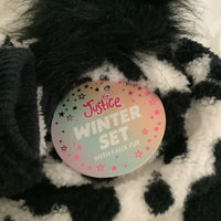 Justice Girls Beanie & Gloves Set