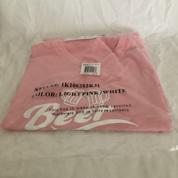 Women’s Freshman 1996 “Beer Never Broke My Heart” T-Shirt Size L