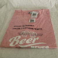 Women’s Freshman 1996 “Beer Never Broke My Heart” T-Shirt Size XL