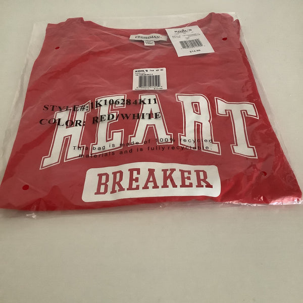 Juniors’ Freshman “Heart Breaker” T-Shirt Size XL