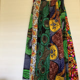 Shenbolen African Print Maxi Skirt Women’s One Size