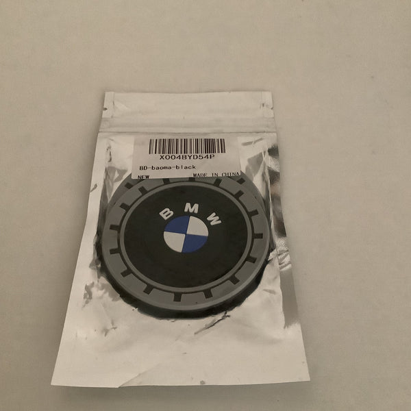 BMW 2 pc. Car Cup Holder Mat Pad Silicone Coasters