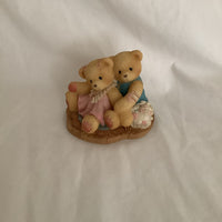 Cherished Teddies - Ruth And Gene "Even When We Don't See Eye To Eye, We're Always Heart To Heart" #476668