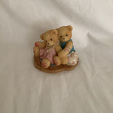 Cherished Teddies - Ruth And Gene "Even When We Don't See Eye To Eye, We're Always Heart To Heart" #476668