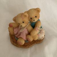 Cherished Teddies - Ruth And Gene "Even When We Don't See Eye To Eye, We're Always Heart To Heart" #476668