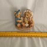 Cherished Teddies - Justine and Janice "Sisters And Friendship Are Crafter With Love" #537810