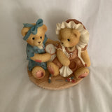 Cherished Teddies - Justine and Janice "Sisters And Friendship Are Crafter With Love" #537810