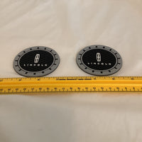 Lincoln 2 pc. Car Cup Holder Mat Pad Silicone Coasters