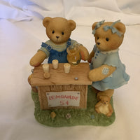 Cherished Teddies - Albert And Susann "Whenever Life Hands You Lemons, Make Lemonade" #661848S