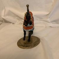 Vintage Black Carousel Horse
