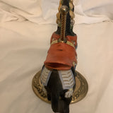 Vintage Black Carousel Horse