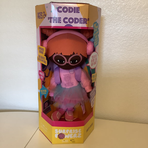 Surprise Powerz Codie The Coder Talking Doll
