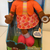 Sesame Street Love My Hair Gabrielle Plush Doll