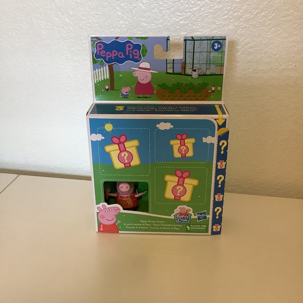 Peppa Pig Peppa’s Adventures Garden Peppa Surprise Figure and Accessory Set