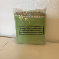 FY Fiber House 20x20 Matcha Green Throw Pillow Covers Tailored Edges Set of 2