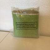 FY Fiber House 20x20 Matcha Green Throw Pillow Covers Tailored Edges Set of 2
