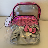 Hello Kitty by Sanrio 3 Piece Makeup Bag Set