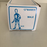 12” Manikin Male