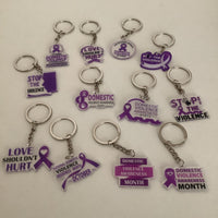 Domestic Violence Keychains 60 Piece