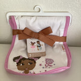 Little Muffincakes 3- Baby Burp Cloths 0M+