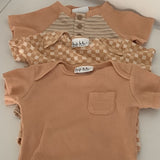 Nicole Miller 3-Piece Onesies Set Size 6-9M