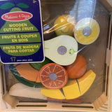 Melissa & Doug Wooden Cutting Fruit Set