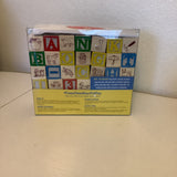 Melissa & Doug Classic Toy ABC - 123 Blocks 50 Solid Wooden Blocks and Storage Pouch