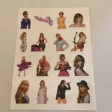 Taylor Swift 8 Sheets Temporary Tattoos