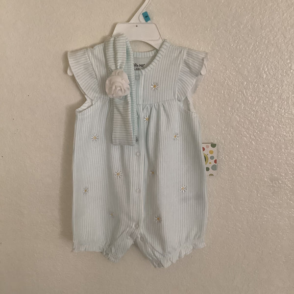 Little Me Romper & Headband Set Size 6M