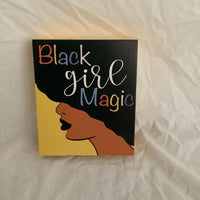 Black Girl Magic Home Decor