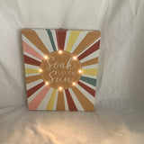 Soak Up The Sunshine Light-Up Wall Decor