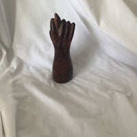 Wooden Fig Hand Gesture