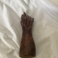 Wooden Fig Hand Gesture