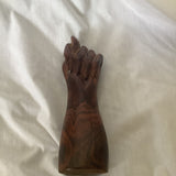 Wooden Fig Hand Gesture