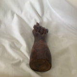 Wooden Fig Hand Gesture